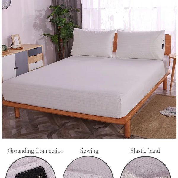 Earthing Bed Sheets | Cotton Bed Sheets | Positive Life