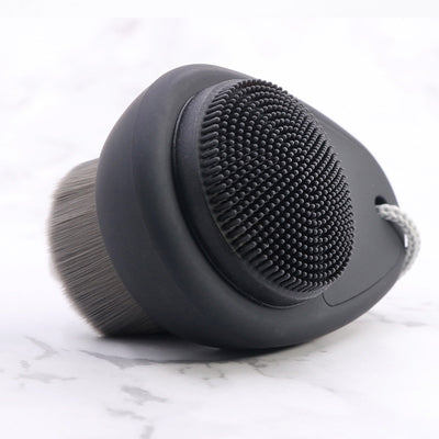 1pc Face Clean Brush Massager Facial Care Skin Pore Clean Brush Wash Deep Cleansing Soft Fiber Mild Face Cleansing Brush
