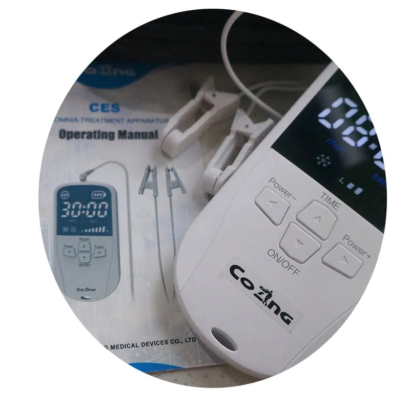 Electronic Sleeping Aids Machine Insomnia Physiotherapy Tens Therapy Anti Sleepless Cranial Electrotherapy Stimulator