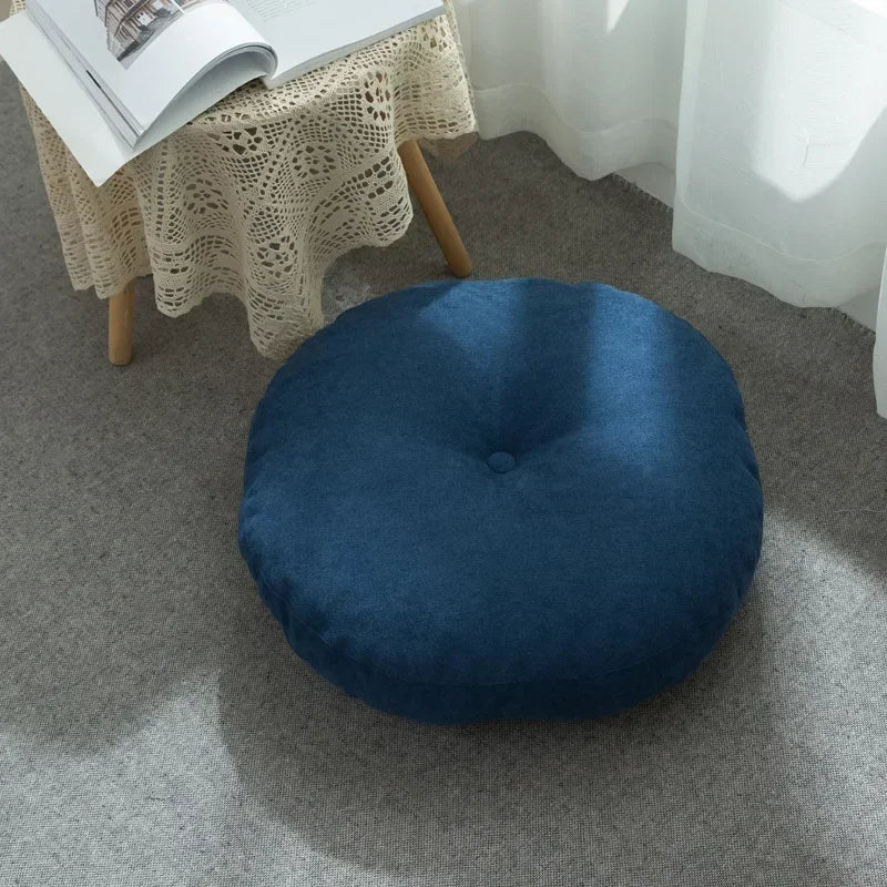 Japanese Style Futon Meditation Cushion Tatami Stuffed Yoga Mat  Floor Seat Cushion With Fillings Thicken Pouf Sofa  물방석