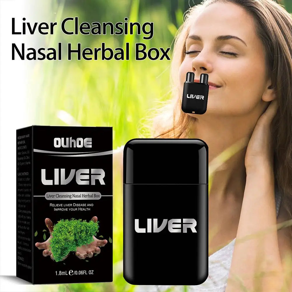 Herbal Liver Protection Cleansing Nasal Box Repair Nasal Blocked For Men And Female Relieve Nasal Congestion Beauty Health E3W1