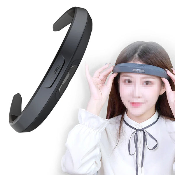 Queen Crown Smart Sleep Instrument Sleeping Aid Electric Head Massager Migraine Relief Relaxing Pulse Therapy Deep Sleep Tool