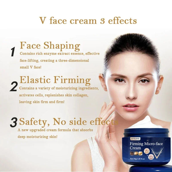 Slimming Cream V-shaped Lifting Firming Facial Slimming Fat Removing Double Chin Massage Facial Fat Burning Beauty Health Care