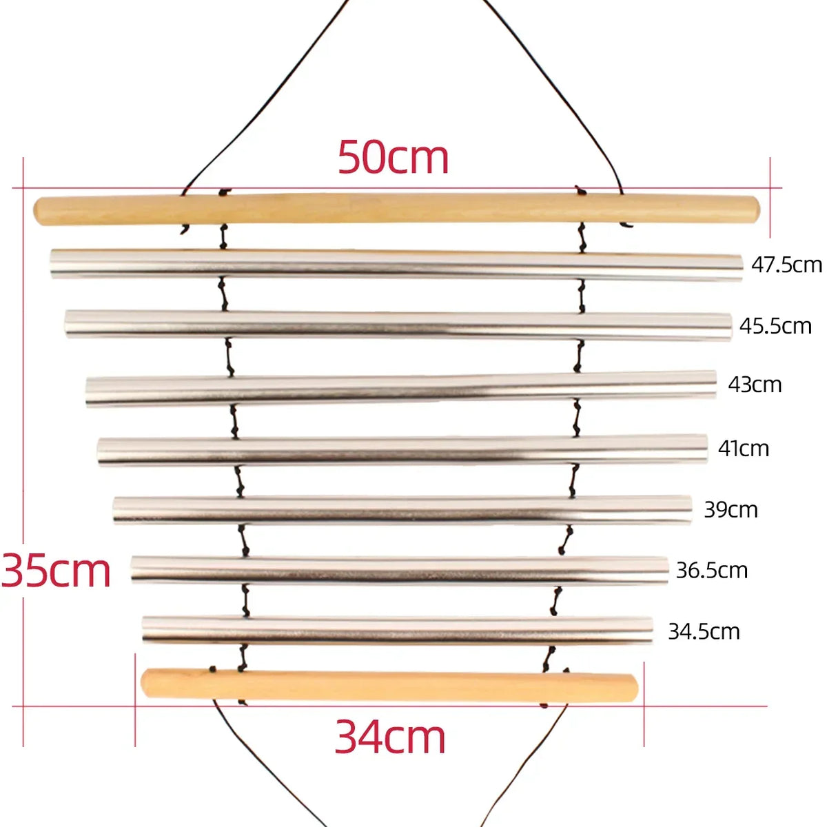Handheld Wind Chime Sound Healing Bells Meditation Professional Percussion Instruments Tibetan Outdoor Landscape Wind Chimes