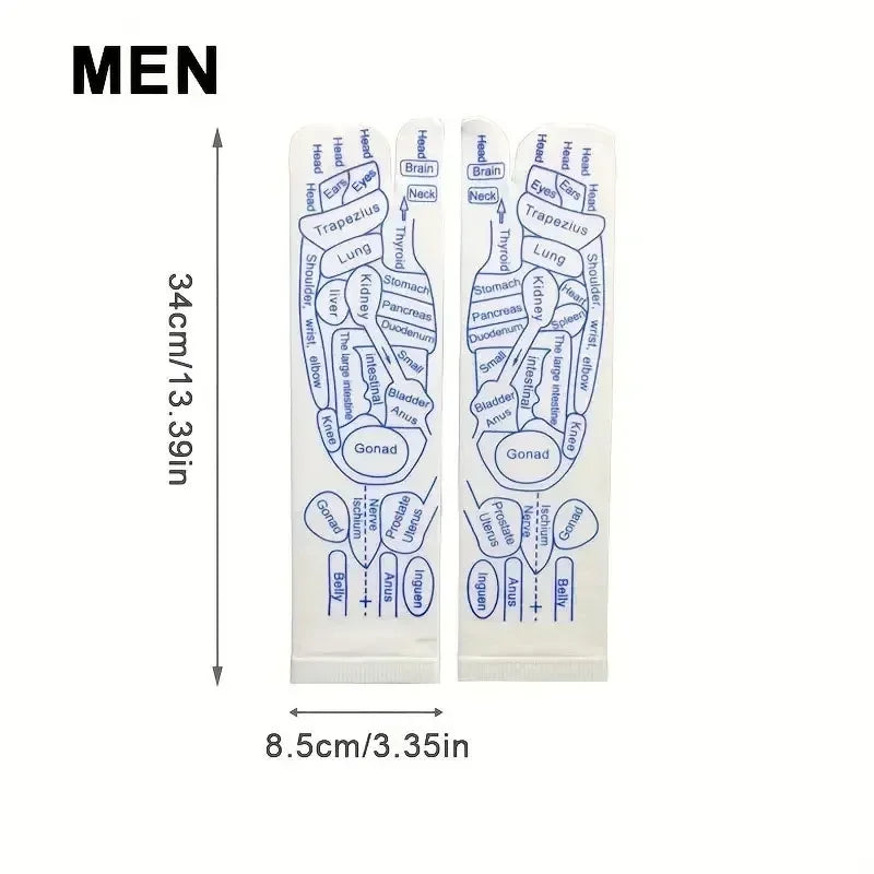 Massage Relieve Tired Feet Socks Acupressure Foot Massager Reflexology Socks Foot Point Tool Physiotherapy Sock Foot Care Tools