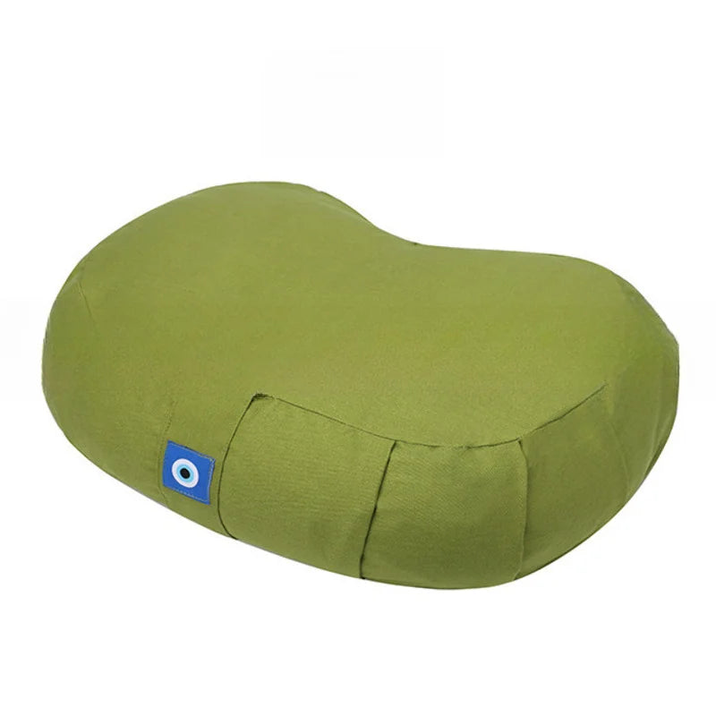 Buckwheat Shell Pillow Yoga Meditation Cushion Durable Comfortable Cotton Floor Seat Zafu Bolster Home Tatami Mat Round Chair