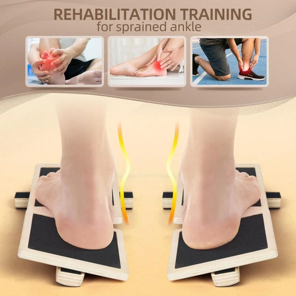 Single Foot Balance Board - Ankle Strengthener & Stability Trainer