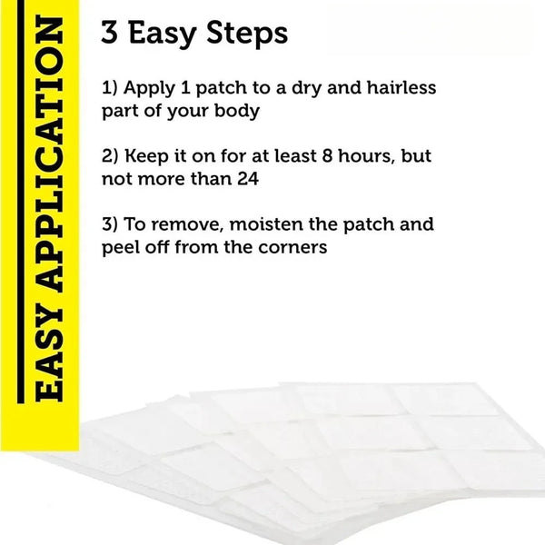 30 Patches Relax Natural Sleep Support Transdermal Patches To Unwind and Decompress, Natural Patch with GABA, L-Theanine