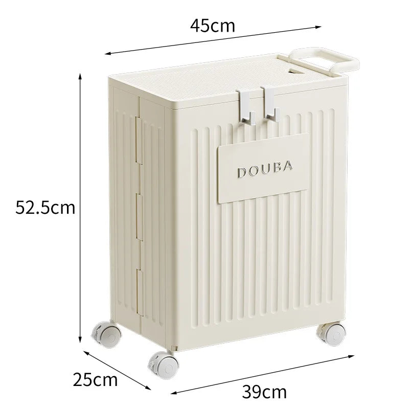 Yoga Mat Folding Storage With Wheels Workout Equipment Corner Storage Organizer Home Yoga Mat Holder Gym Organizer Box