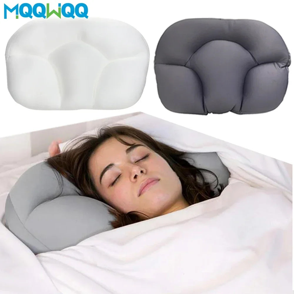 3D Ergonomic Center Egg Groove Design Round Cloud Egg Sleep Pillow Soft Breathable Sleep Pillow Orthopedic Neck Pain Release