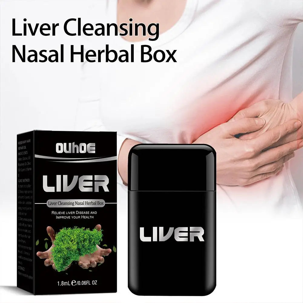 Herbal Liver Protection Cleansing Nasal Box Repair Nasal Blocked For Men And Female Relieve Nasal Congestion Beauty Health E3W1