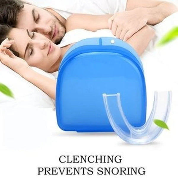 Silicone Anti-snoring Anti-snoring Mouthpiece Apnea Protection Molar Tray Sleep Aid Mouthguard Healthy Sleep Health Care Tool