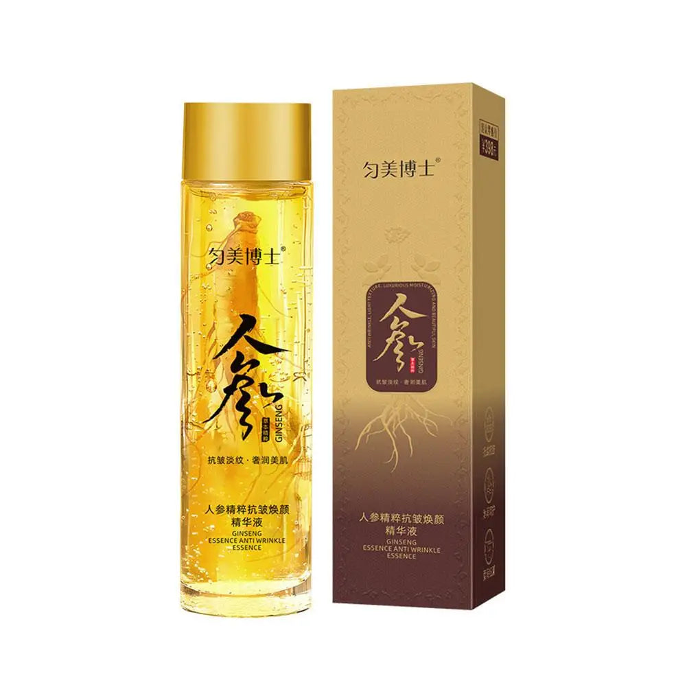 Ginseng Essence Golden Ginseng Extract Liquid Essences Hyaluronic Acid Nicotinamide Facial Essence Moisturizing Serum Skin Care