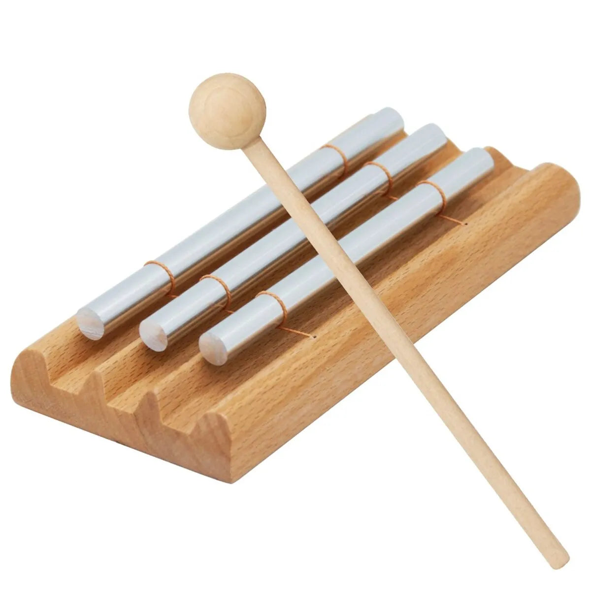 Meditation Chimes 3Phoneme The Original Guaranteed Musically Tuned Wind Zenergy Hand Chime for Classrooms Meditation Mindfulness