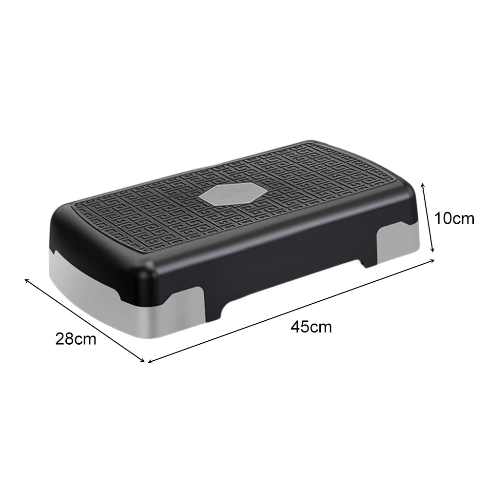 Aerobic Fitness Stepper Fitness Height Step Pedal Cardio Pedal Exerciser Stable 200KG Load Home Training Gym Exercise Foot Pedal