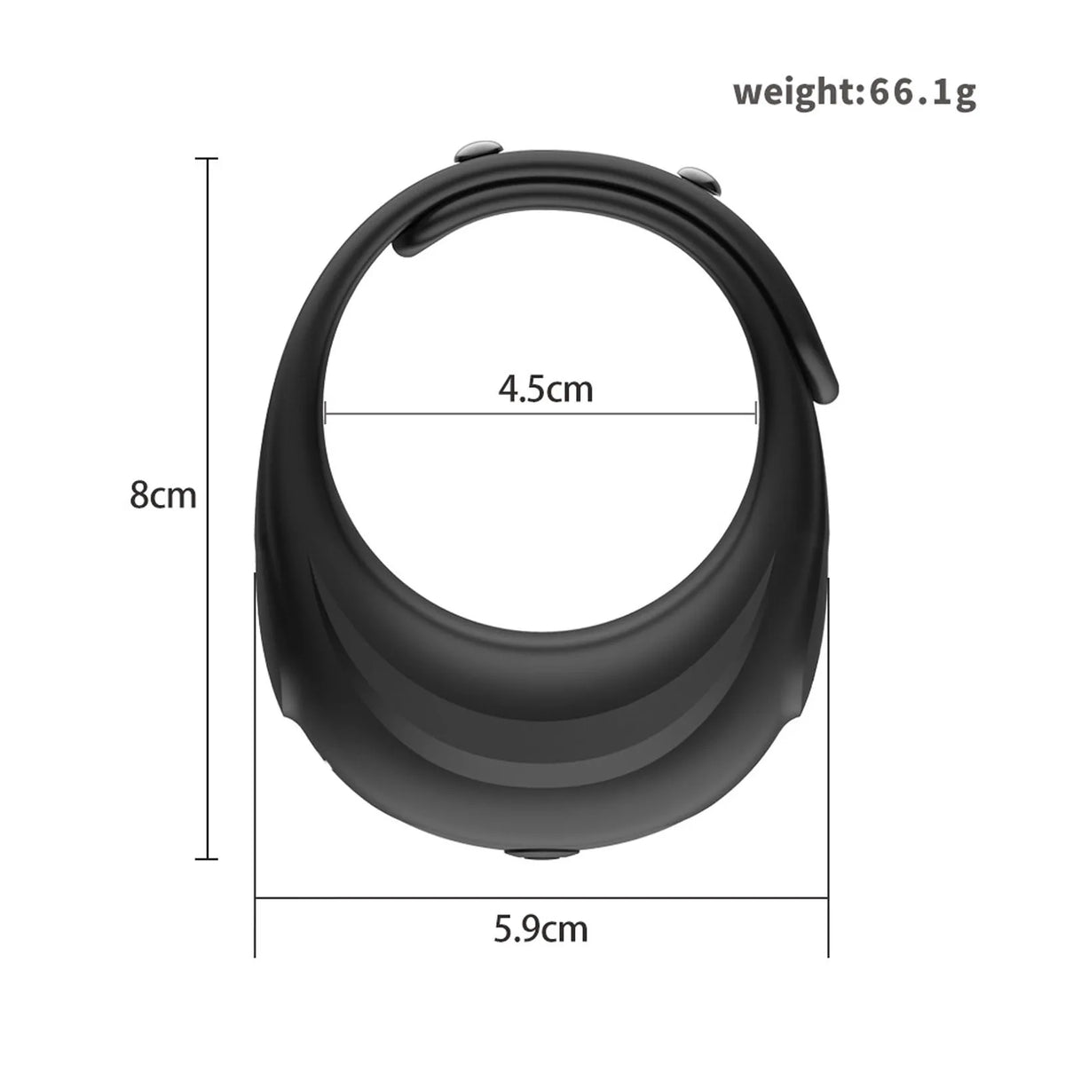 Men Prostatic Massager Watch Adjust Size Watch Type Improve Circulation Muscle Massage Machine