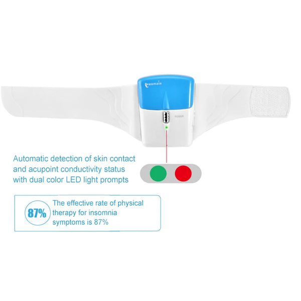 Smart Sleep Aid Device – Sleep-Enhancing Instrument for Severe Insomnia Relief, Deep Sleep Promotion, Handheld Device for Anx