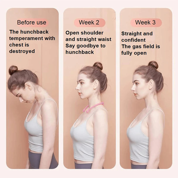 Smart Posture Corrector Device Posture Training Realtime Scientific Back Posture Correct Neck Hump Corrector Adult Kid Healthy