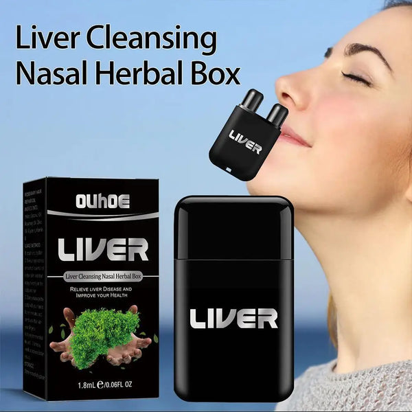 Herbal Liver Protection Cleansing Nasal Box Repair Nasal Blocked For Men And Female Relieve Nasal Congestion Beauty Health E3W1