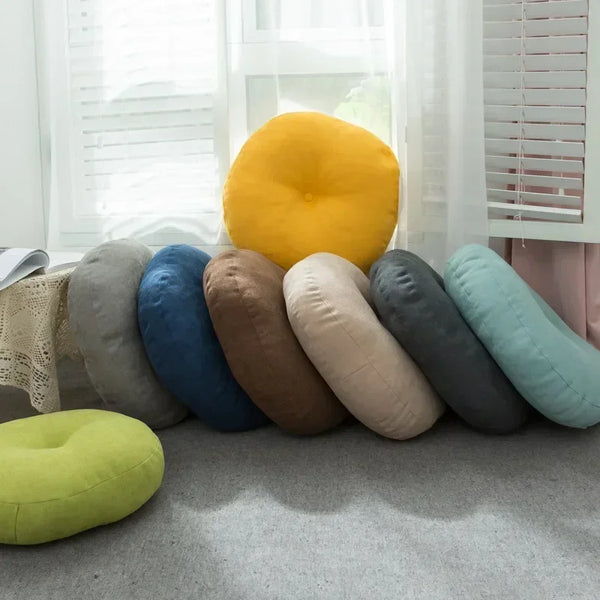 Japanese Style Futon Meditation Cushion Tatami Stuffed Yoga Mat  Floor Seat Cushion With Fillings Thicken Pouf Sofa  물방석