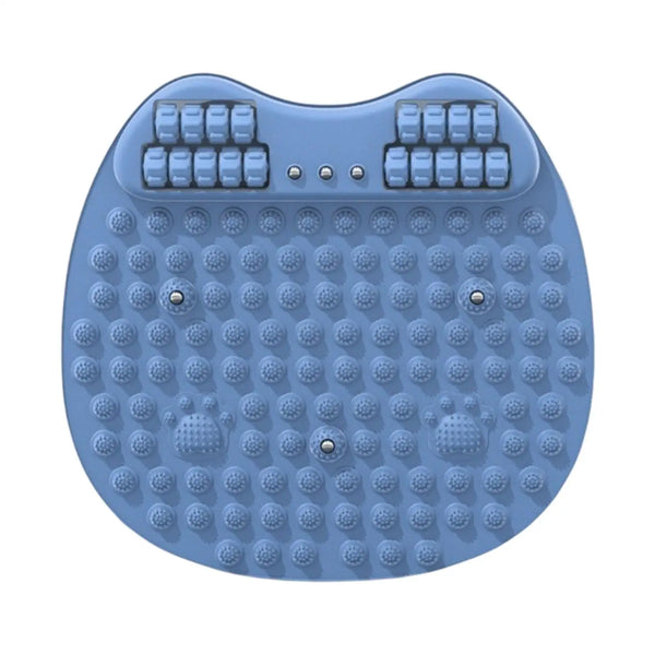 Foot Massage Roller Mat Acupressure Mat with Rollers Design Anti Slip Flexible