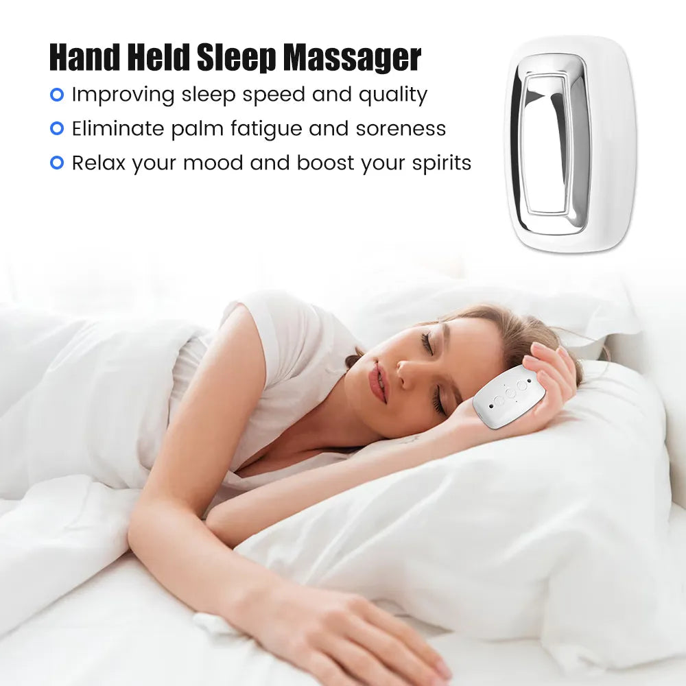 Sleeping Aids Migraine Insomnia Relief EMS Muscle Stimulator Microcurrent Anti Anxiety Depression Stress Health Care Relax
