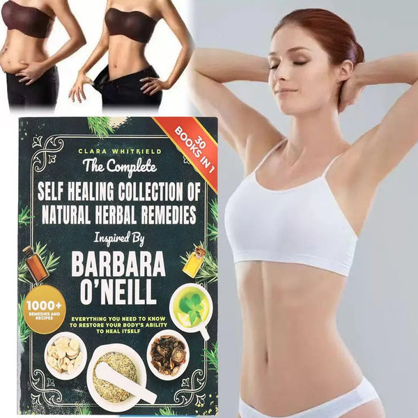 Self Healing Collection Of Natural Herbal Remedies Best-selling Healthy Diet Recipes Book Help To Restore Physical Functions