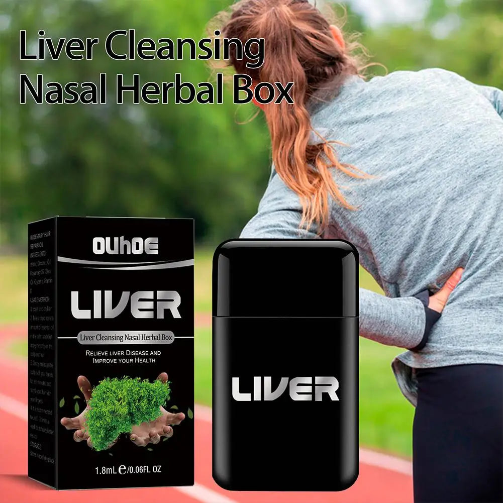 Herbal Liver Protection Cleansing Nasal Box Repair Nasal Blocked For Men And Female Relieve Nasal Congestion Beauty Health E3W1