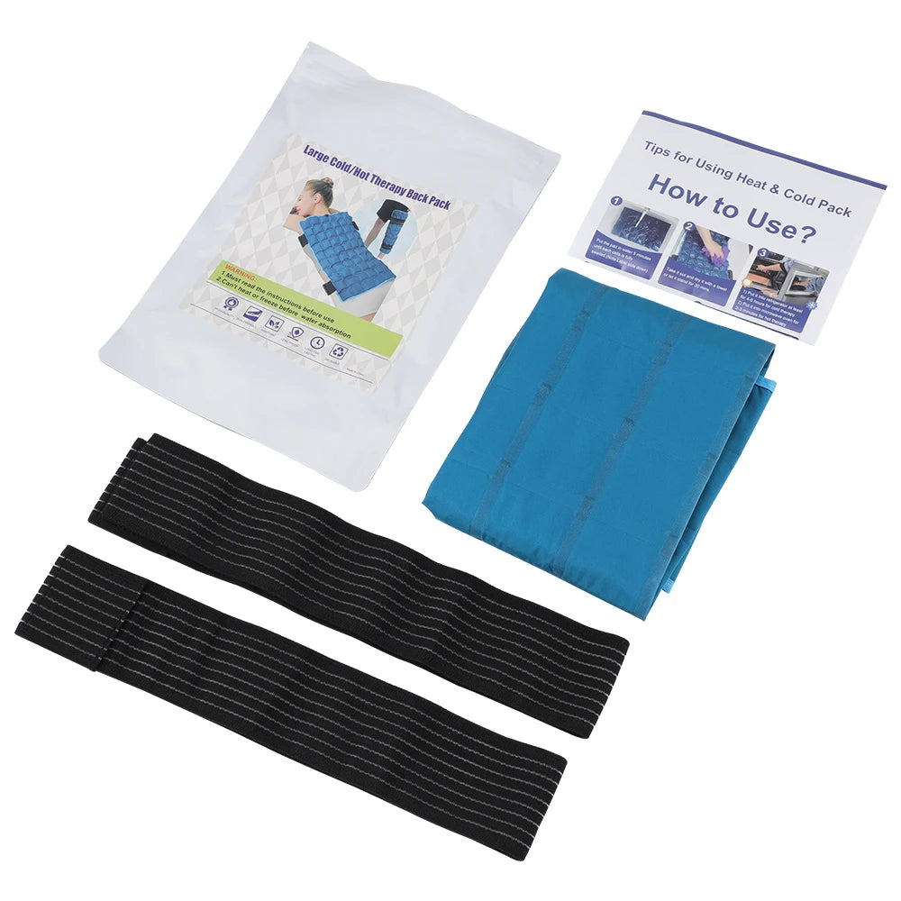 Reusable Big Ice Pack Cold Hot compress Self-Absorbing Water Back Pad for Shoulder Knee Joint Muscle Post-Operative Nursing Care