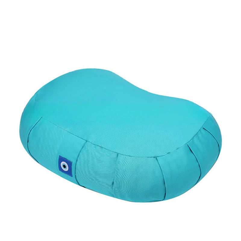 Buckwheat Shell Pillow Yoga Meditation Cushion Durable Comfortable Cotton Floor Seat Zafu Bolster Home Tatami Mat Round Chair