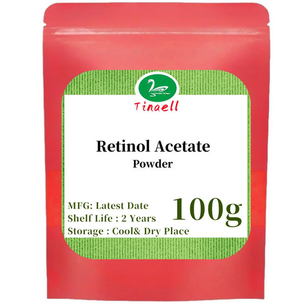 Hot Supply Retinol Acetate Powder/Vitamin A Acetate Powder Cosmetic Raw Material