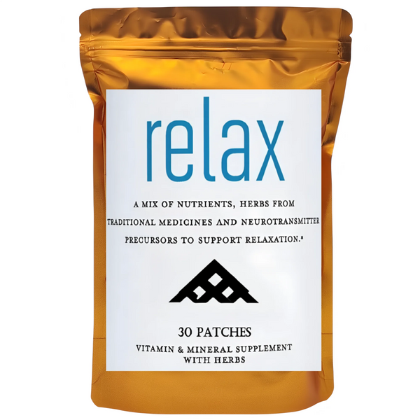 30 Patches Relax Natural Sleep Support Transdermal Patches To Unwind and Decompress, Natural Patch with GABA, L-Theanine