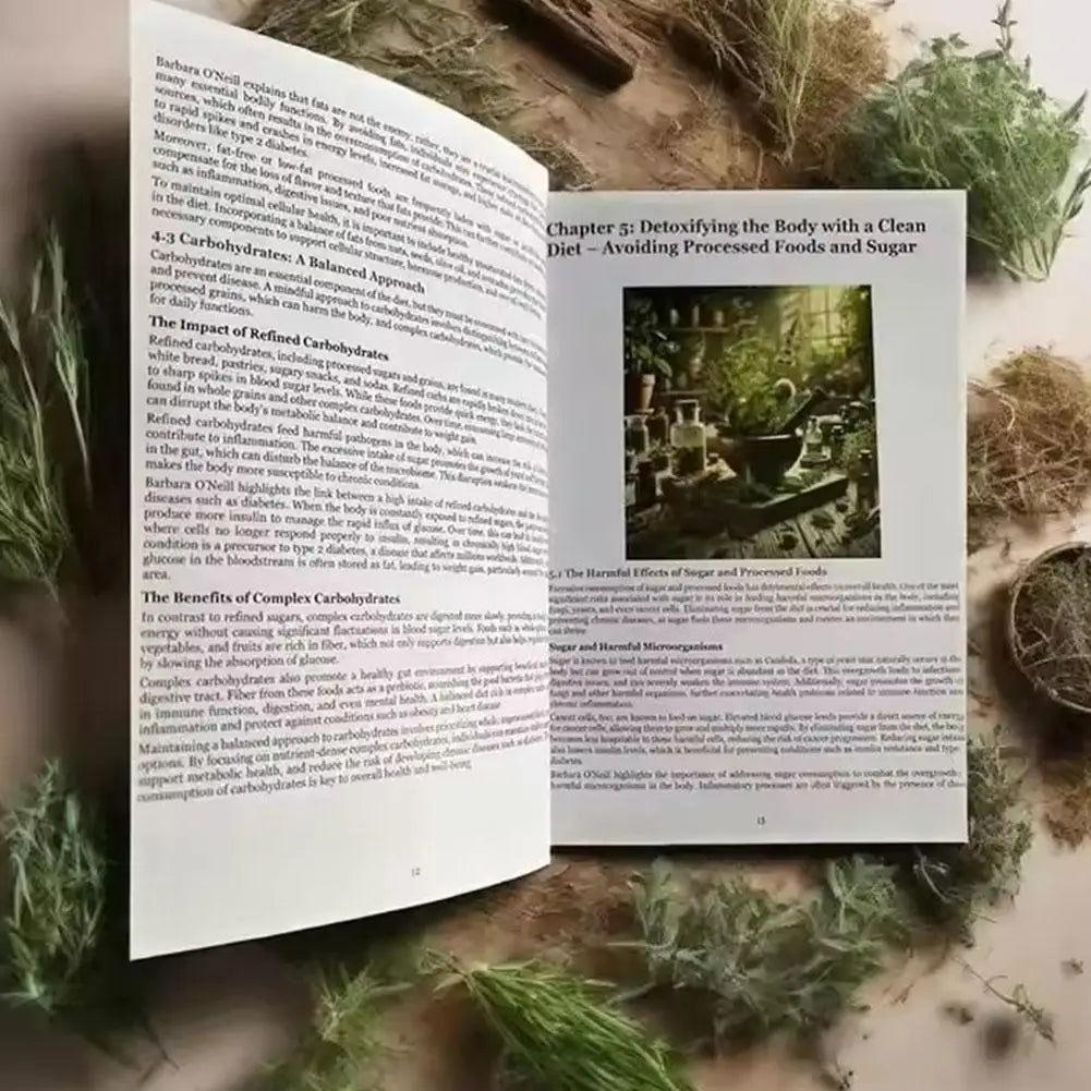 Self Healing Collection Of Natural Herbal Remedies Best-selling Healthy Diet Recipes Book Help To Restore Physical Functions