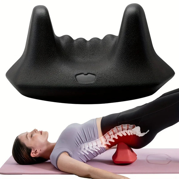 Deep Tissue Psoas Muscle Massager – Ergonomic Black PU Foam Roller for Hip, Back, and Thigh Relief – Non-Electric, Single Pack