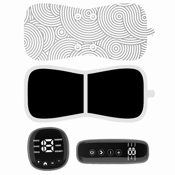 ‌EMS Microcurrent Muscle Relief Patch w/ Heat Therapy & Low-Frequency Pulse - Soothe Post-Workout Pain, Relaxation