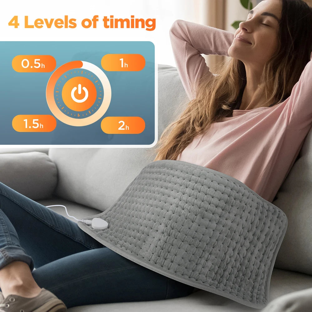 Electric Heating Pad Multifunctional Physiotherapy Heating Pad Heating Blanket For Back Legs Shoulders Neck Spine Pain Relief