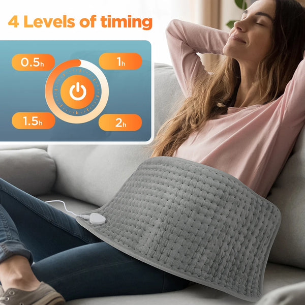 Electric Heating Pad Multifunctional Physiotherapy Heating Pad Heating Blanket For Back Legs Shoulders Neck Spine Pain Relief
