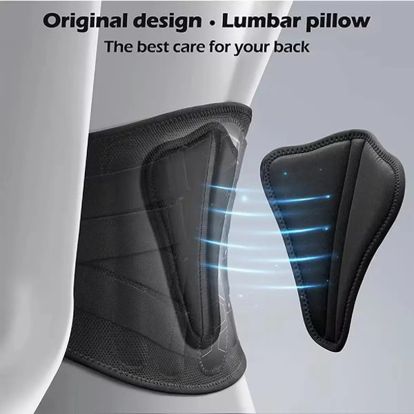 Sports Belts Lower Back Brace Lumbar Support Belts Ergonomic Design Suitable for Herniated Discs Sciatica for Men&Women