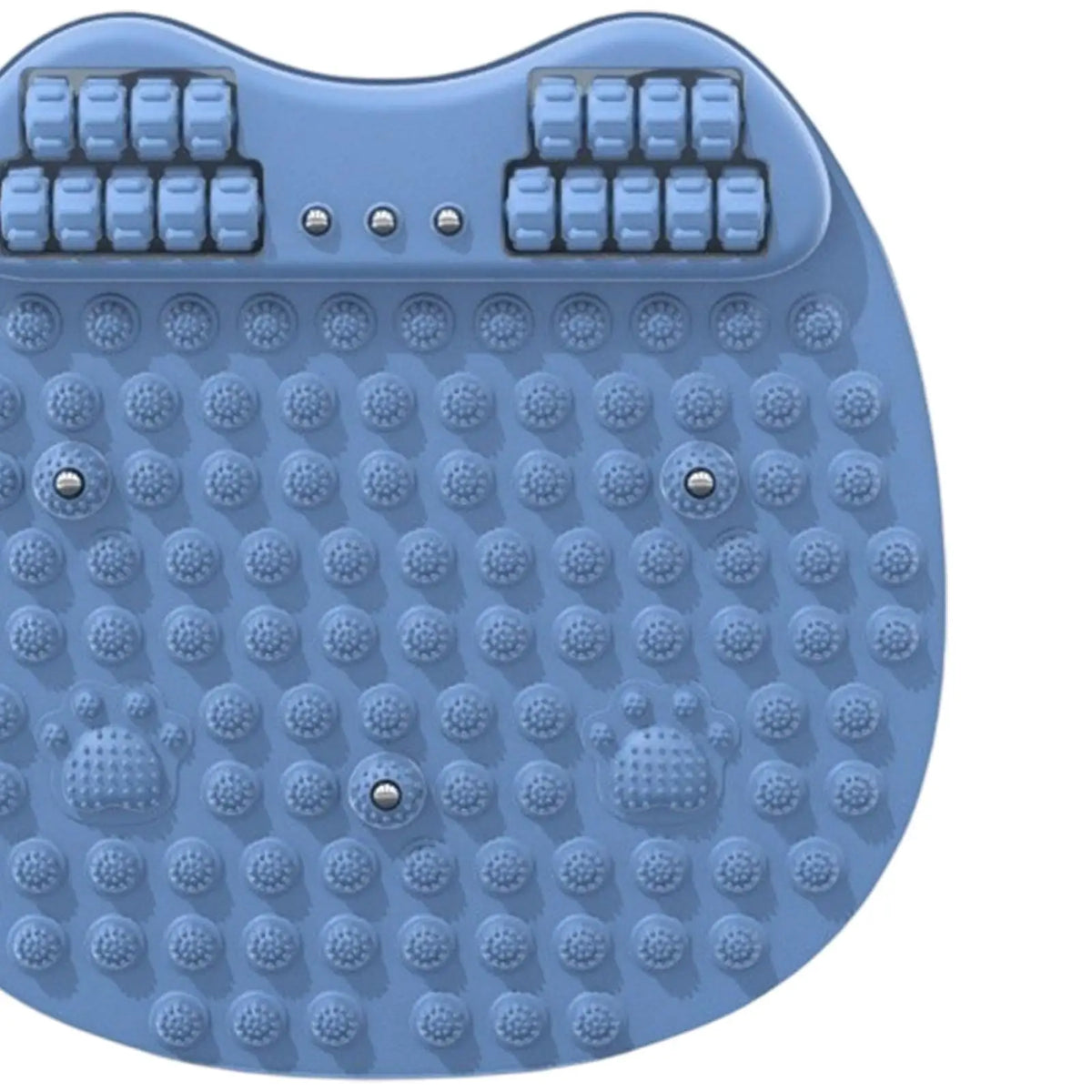Foot Massage Roller Mat Acupressure Mat with Rollers Design Anti Slip Flexible