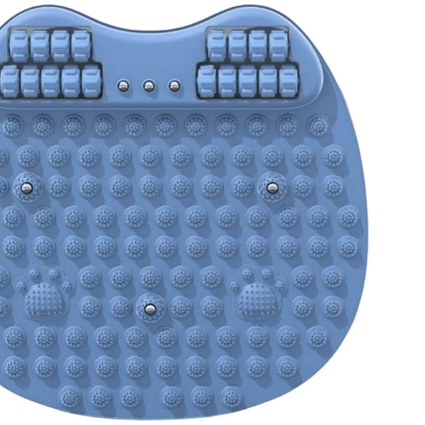 Foot Massage Roller Mat Acupressure Mat with Rollers Design Anti Slip Flexible