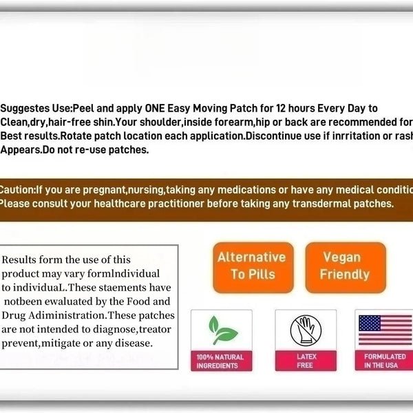 30 Patches Relax Natural Sleep Support Transdermal Patches To Unwind and Decompress, Natural Patch with GABA, L-Theanine