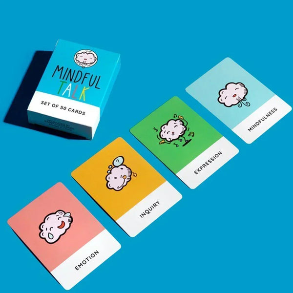 Mindfulness Talk Cards for Kids - Family Mindfulness Game