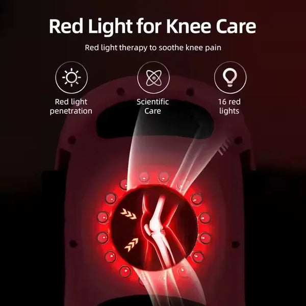 Smart Knee Massager Hot Compress Knee Relaxing Massager Infrared Heat and Vibration Knee Pain Relief Elbow Shoulder Massagers