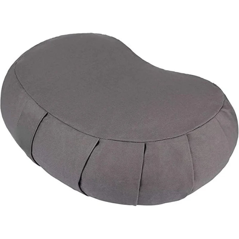 Buckwheat Shell Pillow Yoga Meditation Cushion Durable Comfortable Cotton Floor Seat Zafu Bolster Home Tatami Mat Round Chair