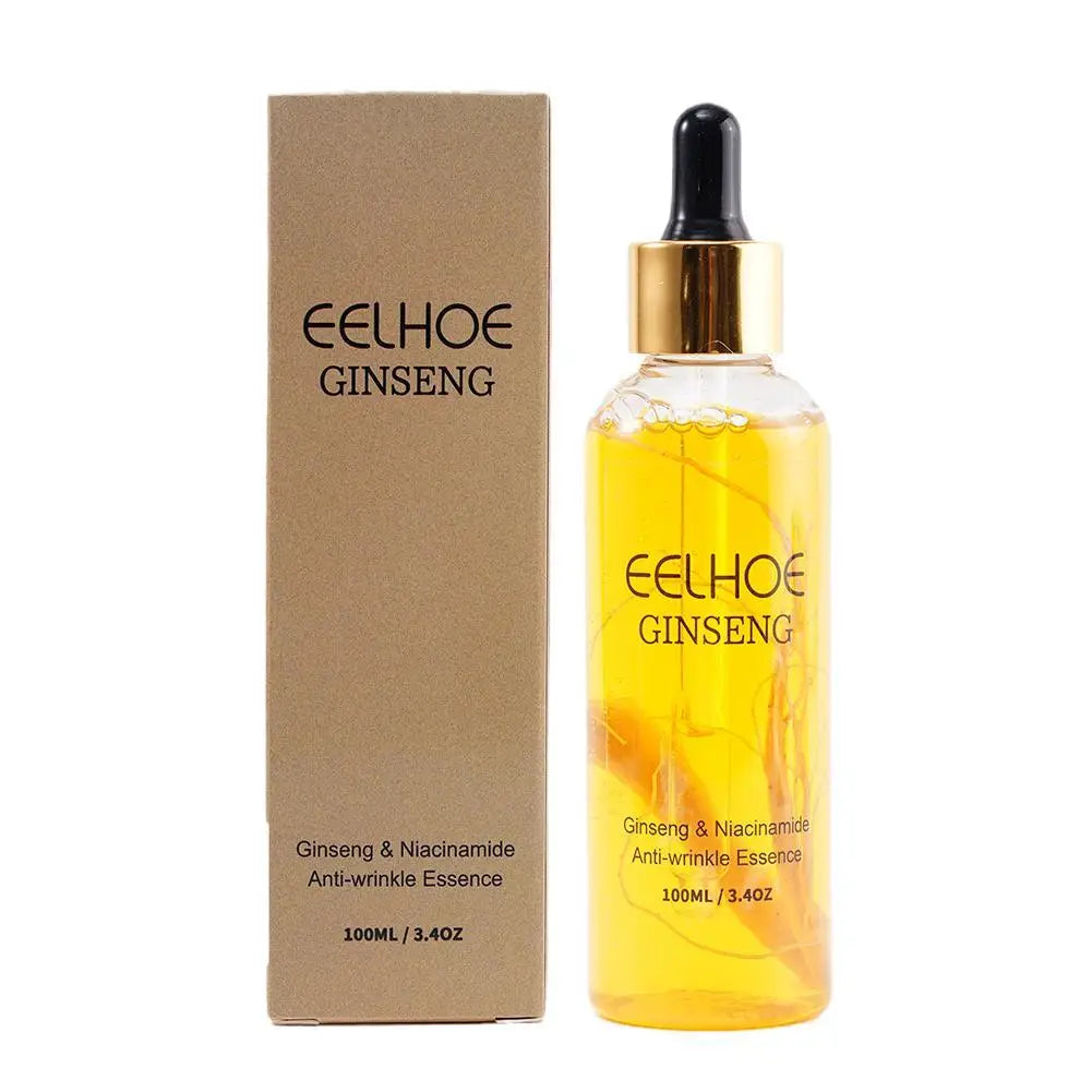 Ginseng Essence Golden Ginseng Extract Liquid Essences Hyaluronic Acid Nicotinamide Facial Essence Moisturizing Serum Skin Care