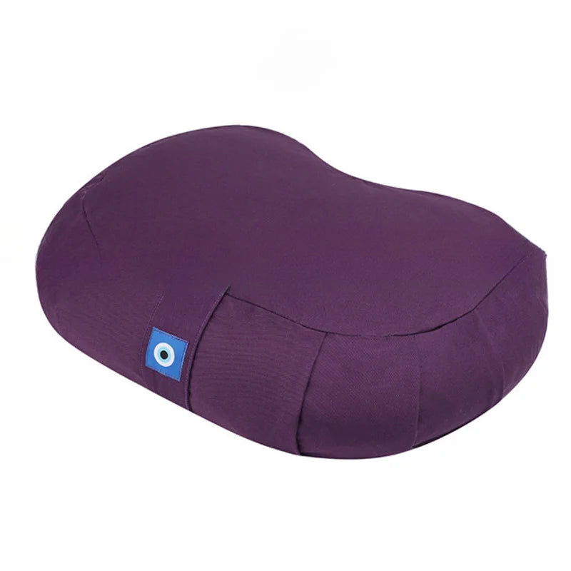 Buckwheat Shell Pillow Yoga Meditation Cushion Durable Comfortable Cotton Floor Seat Zafu Bolster Home Tatami Mat Round Chair