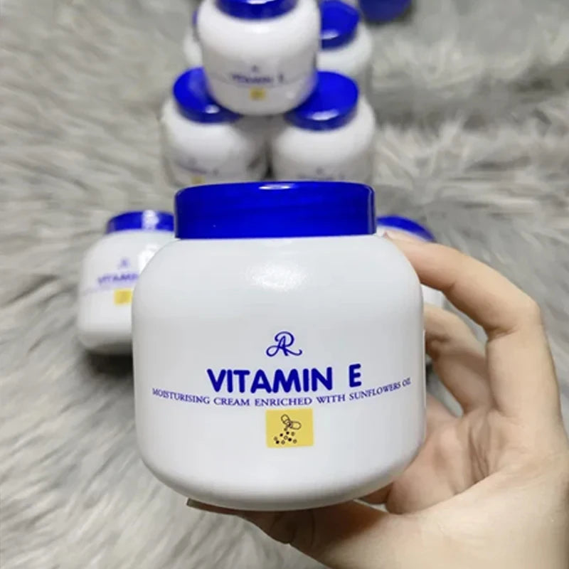 200g AR Vitamin E Body Moisturizer Combat Dryness, Cracks, Wrinkles, Dullness & Dark Spots, Brighten & Smooth Skin