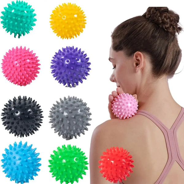 Spiky Massage Ball Trigger Point Sport Fitness Body Hand Foot Relief Plantar Massager Pain Stress Relief Muscle Soreness Relief