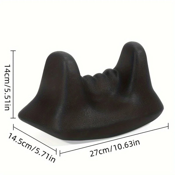 Deep Tissue Psoas Muscle Massager – Ergonomic Black PU Foam Roller for Hip, Back, and Thigh Relief – Non-Electric, Single Pack