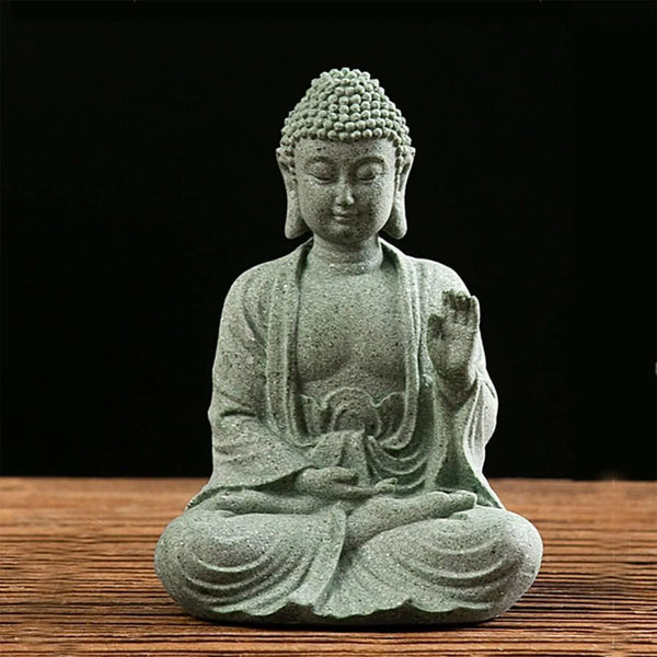Meditating Buddha Statue Sculpture Spiritual Sustenance Meaningful Statues for Birthday Gifts New Year's Gifts